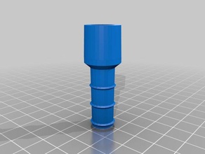 la boquilla del tubo cnc de bomba filtro diy personalizado 3d print model - Mito3D