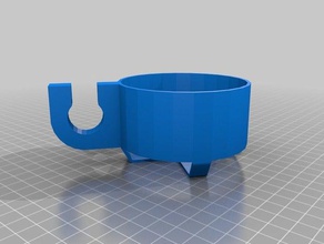 bike cup holder large diy 3d print model - Mito3D