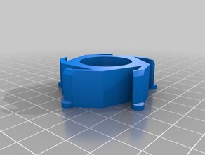 personalizado de spool hub adaptador rohs filamento 3d a impressora partes 3d print model - Mito3D