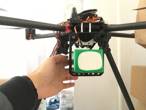 tarot 650 ironman under battery hang 6s lipo diy quadcopter 3d print model - Mito3D