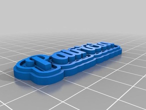 patricia fridge magnet keychains customized 3d print model - Mito3D