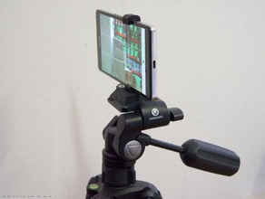 vanguard tripod adaptor nokia 950 xl mobile phone lumia 950xl mount 3d print model - Mito3D