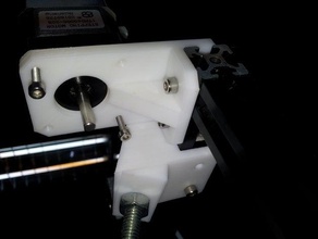 tarántula eje de montaje del motor 3d la impresora partes Impresora mejora reemplazo tevo 3d print model - Mito3D