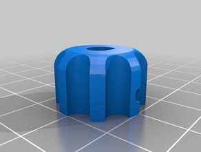 olla de perilla reemplazo partes personalizado 3d print model - Mito3D