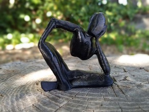 la meditazione persona le scansioni repliche impressionante cool grande modello scultura piccolo 3d print model - Mito3D