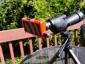 galaxy s7 project box sdr radio spotting scope mount hobby adsb astrophotography birdwatching case gs7 rtl-sdr rtl2832u shooting surveillance target 3d print model - Mito3D