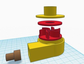 su pompası 3d baskı mini 3d print model - Mito3D