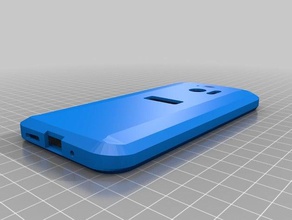 htc 10 de caso móveis telefone ninjaflex 3d print model - Mito3D