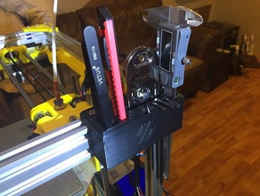 voron tool holder 3d printer accessories aluminum extrusion organizer 3d print model - Mito3D