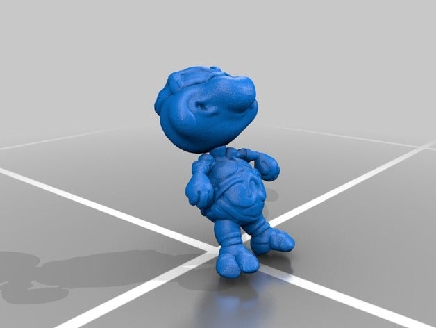 chibi las tortugas ninja los animales 3D print model - Mito3D