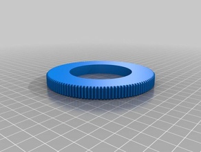 takumar 50mm 14 gear ring 100mm outer camera customized 3d print model - Mito3D