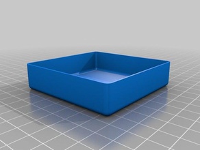 my customized square trays1 organization 3d print model - Mito3D