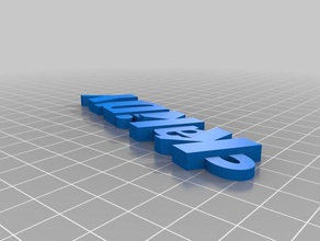 kakidiy keyname - Organisation angepasst 3d print model - Mito3D