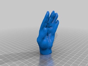 hand scans replicas makerbotdigitizer 3d print model - Mito3D