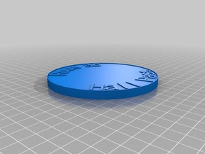 room 36 hall pass coins badges customized 3d print model - Mito3D