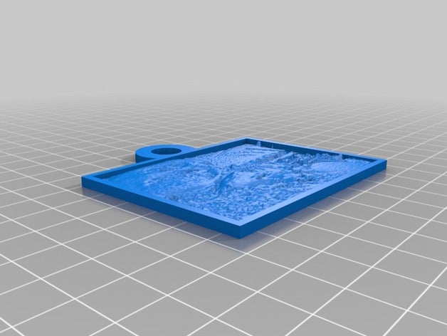 lance josephine 2d art personalizado 3D print model - Mito3D