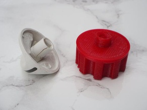 dryer knob fridgidaire replacement parts 3d print model - Mito3D