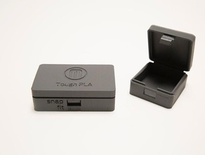 hart pla box Wohn-Scharnier 3d drucken 3d print model - Mito3D