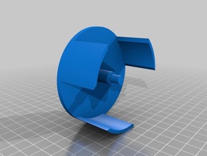 micro ct stand c-legs diameter 762mm 3inches other 3d print model - Mito3D