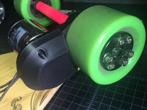 torqueboards de montage du carter poulie sport à l'extérieur skateboard électrique 3d print model - Mito3D