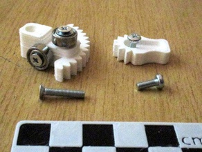 mini-kossel top spoolholder 3d printer parts ball bearing kossel-mini kossel mini openbeam spool holder 3d print model - Mito3D