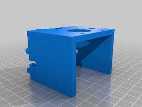 ctc prusa i3 z-de servo de eixo suporte sólido 3d a impressora os acessórios z modificado z-eixo montagem 3d print model - Mito3D