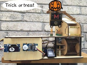 les bonbons d'halloween de la machine l'électronique beaglebone fusion des pcb lasercut seeedstudio 3d print model - Mito3D