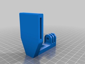 scoubago pro monte 3d la stampa gopro mount scuba 3d print model - Mito3D
