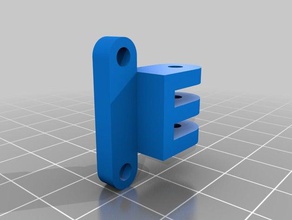 regulable conducto del ventilador 3d de la impresora partes tevo tarántula 3d print model - Mito3D