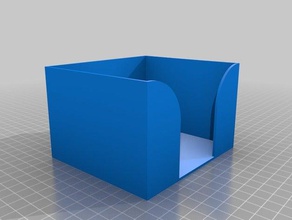nota a caixa de diversos tamanhos office 3d print model - Mito3D