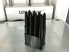 m1 garand bloc clip bullets props ww2 3d print model - Mito3D
