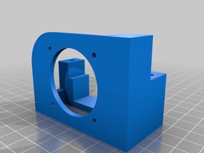 mk8 extruder mount clamps fan mounts 3d printer extruders 3d print model - Mito3D