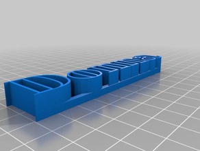 donna nplate heykeller özelleştirilmiş 3d print model - Mito3D