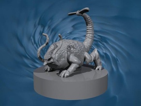 pas canavarı klasik rpg 25mm temel minyatür oyuncaklar oyunlar 3d baskı dd dnd dungeons dragons oyun miniwargaming fayans masa üstü 3d print model - Mito3D