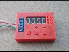 battery tester zb2l3 case buttons electronics box 3d print model - Mito3D