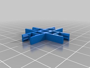 quadratique knex connecteur 3d l'impression 3d print model - Mito3D