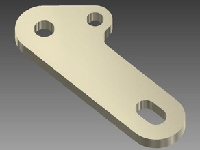 led matrix p6 bracket other mounting 3d print model - Mito3D