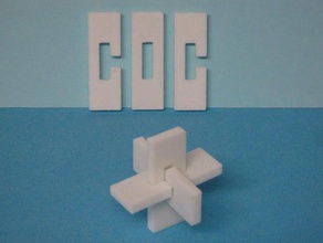 brain teaser casse t&ecircte toys games 3d puzzle tete 3d print model - Mito3D