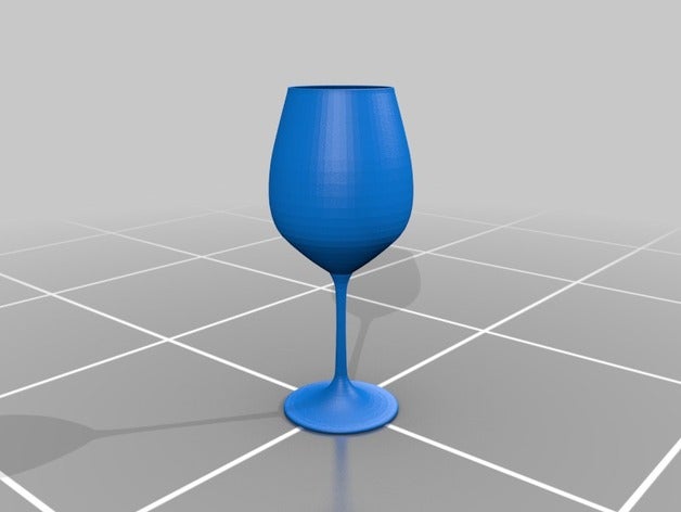 marca de vinho vidro contentores 3D print model - Mito3D