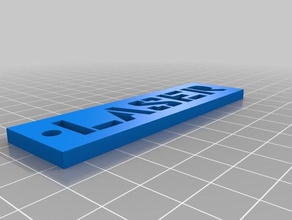 keychain laser keychains 3d printing gadget 3d print model - Mito3D