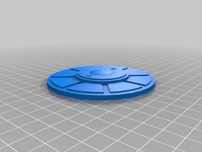 d&d circular ritual pedestal 3d impressão 3d print model - Mito3D