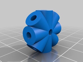 my customized modular connector activity math 3d print model - Mito3D