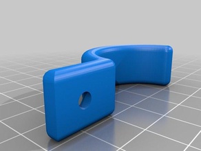 cable clamp diy created freecad 3d print model - Mito3D