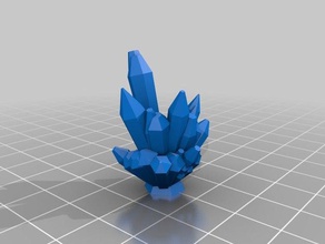 my customized random crystal generator toy game accessories 3d print model - Mito3D
