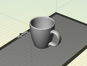 kahve kupa ev 3d print model - Mito3D