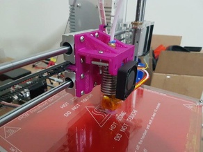 sunhokey prusa i3 hot end bracket rev3 3d printer parts 3d print model - Mito3D