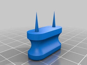 pin 2 piernas oficina 3d print model - Mito3D