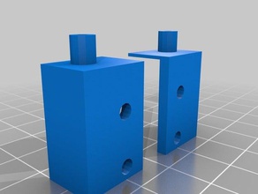 kidkraft kitchen door pivot pin hinge replacement parts 3d print model - Mito3D