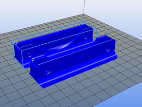 support de bobine fab 3d l'imprimante accessoires les filaments la filament rouleau 3d print model - Mito3D