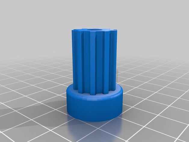 meu personalizados paramétrico polia muitos perfis de dente 3d a impressora partes 3D print model - Mito3D